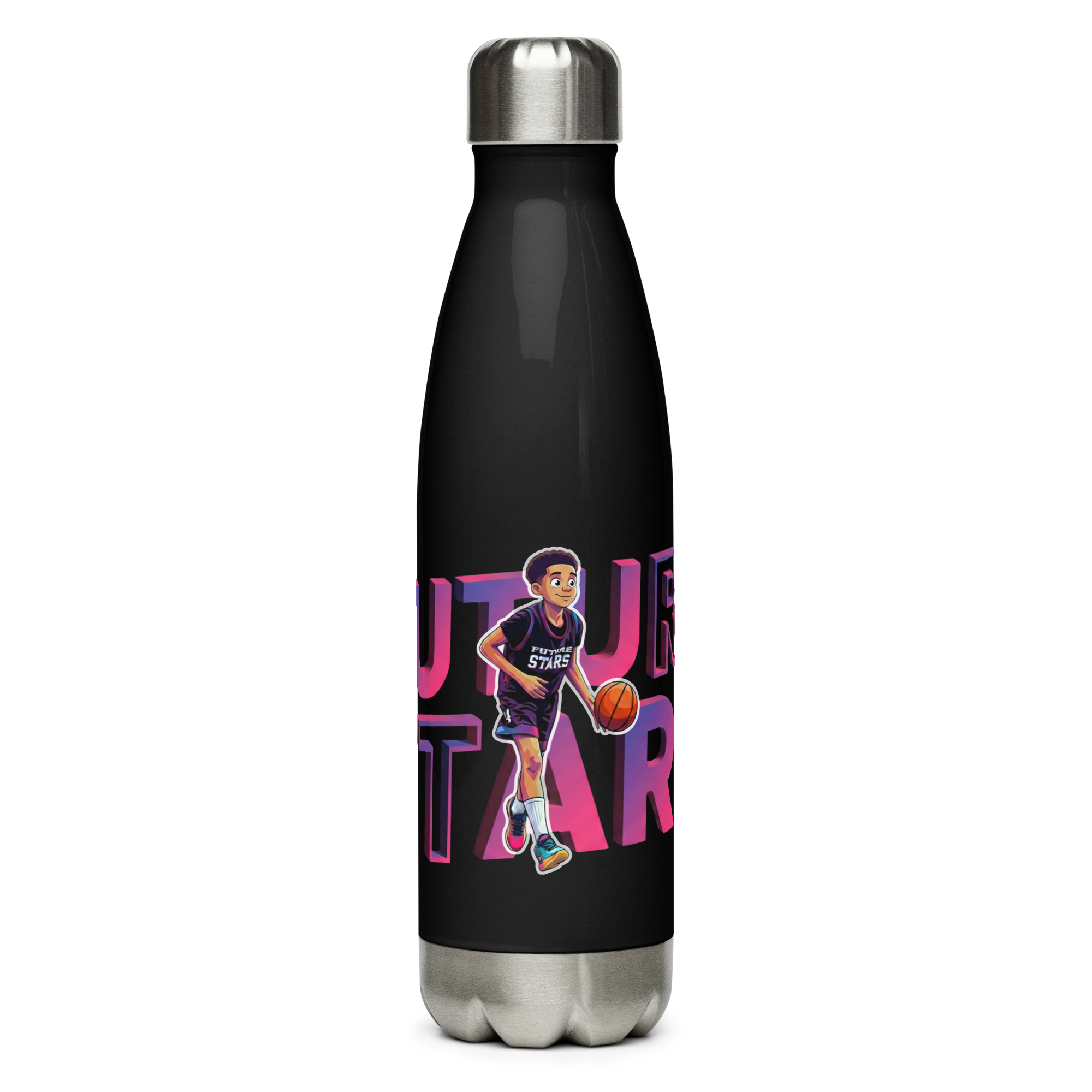 Future Stars & Cheer Stainless steel water bottle