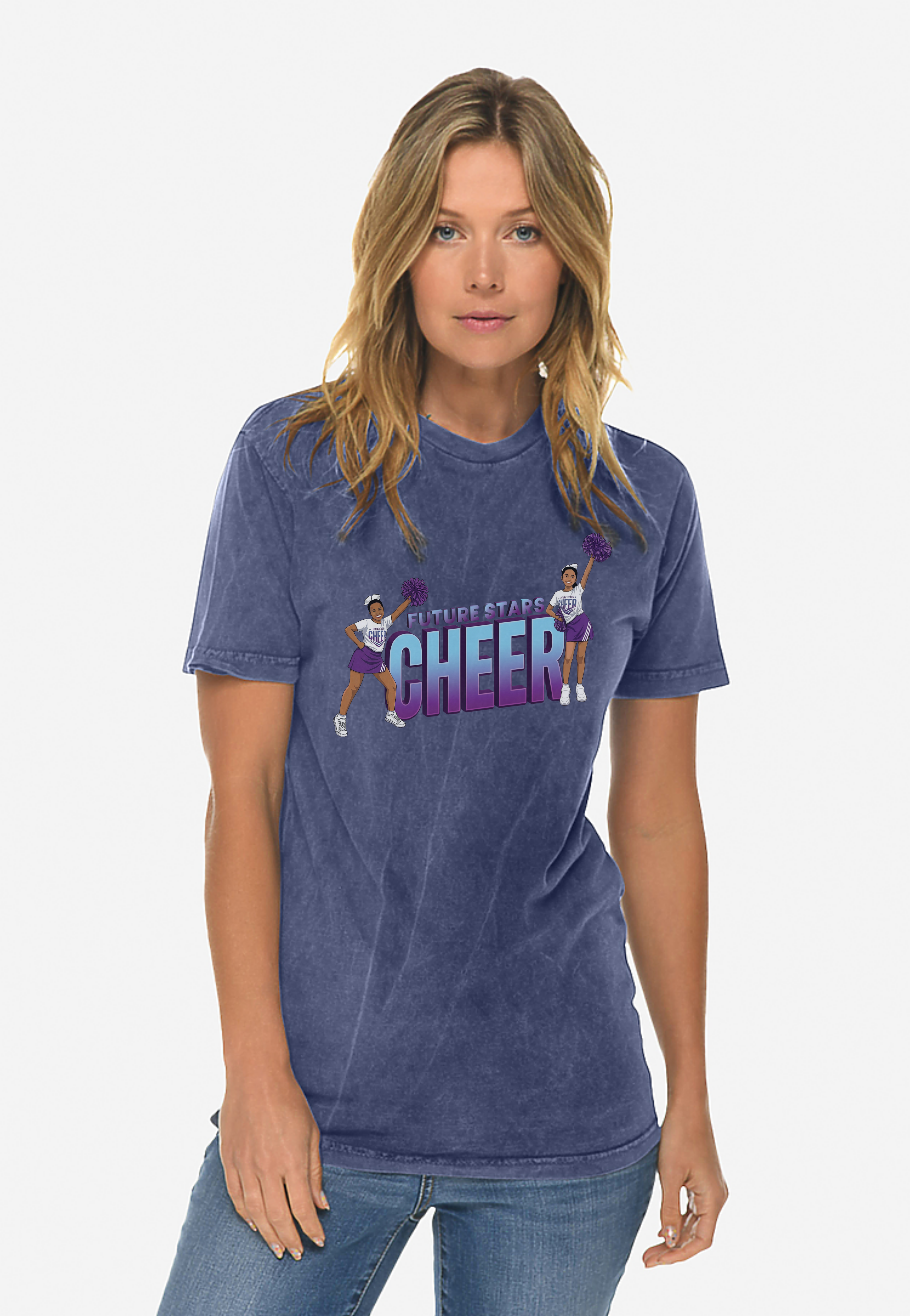 Future Stars Cheer Unisex Vintage T-shirt