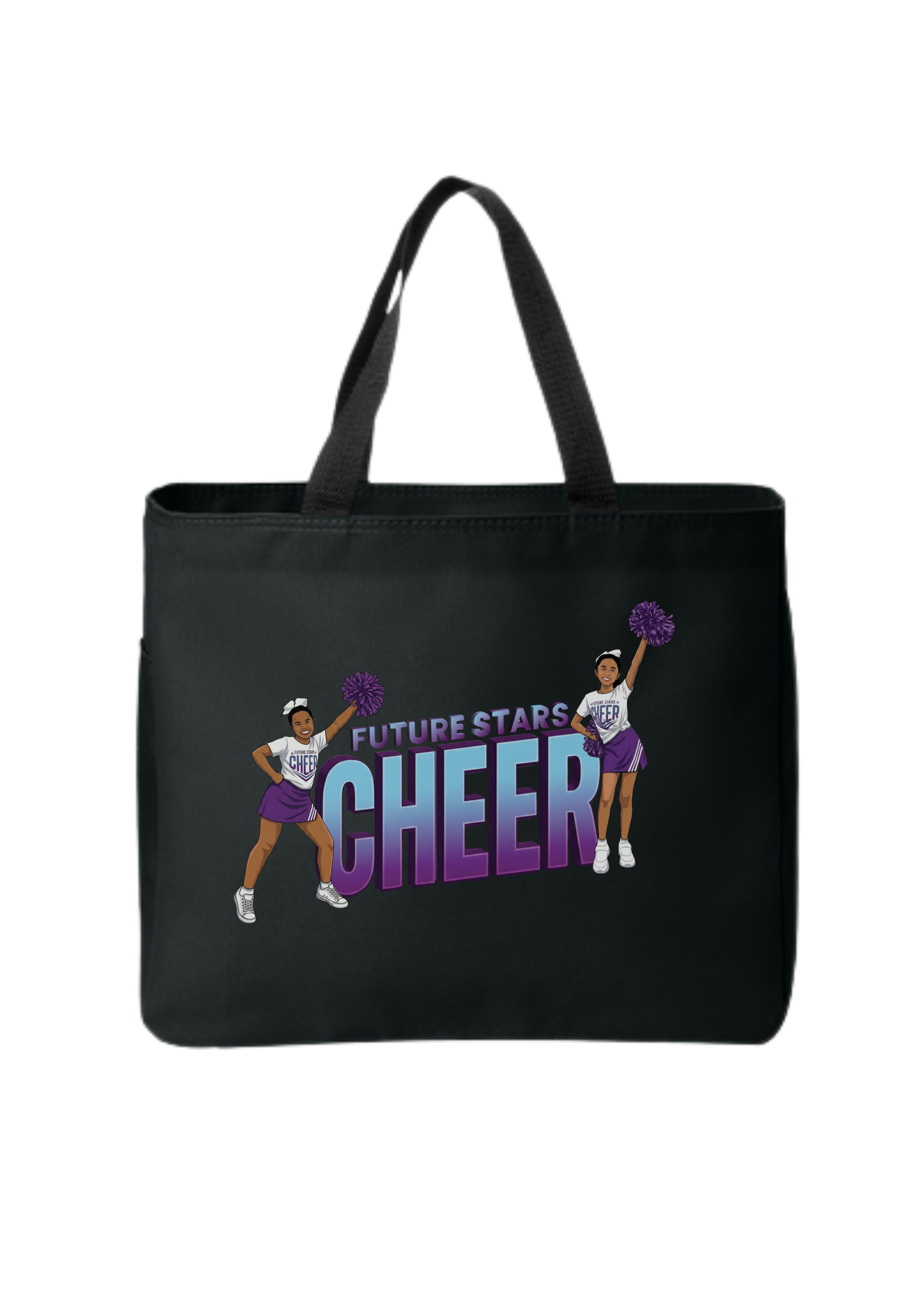 Custom Future Stars Cheer Tote Bag