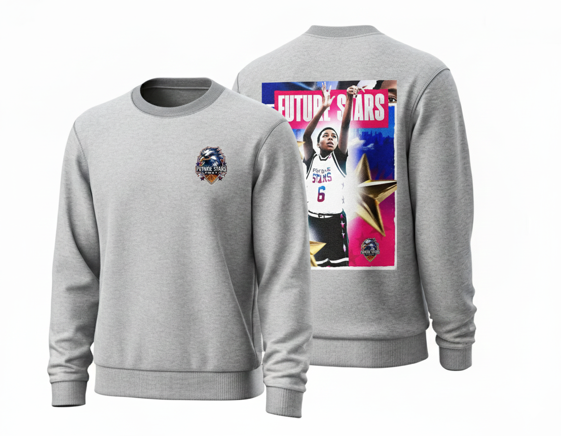 Future Stars Graphic Crewneck Sweatshirt