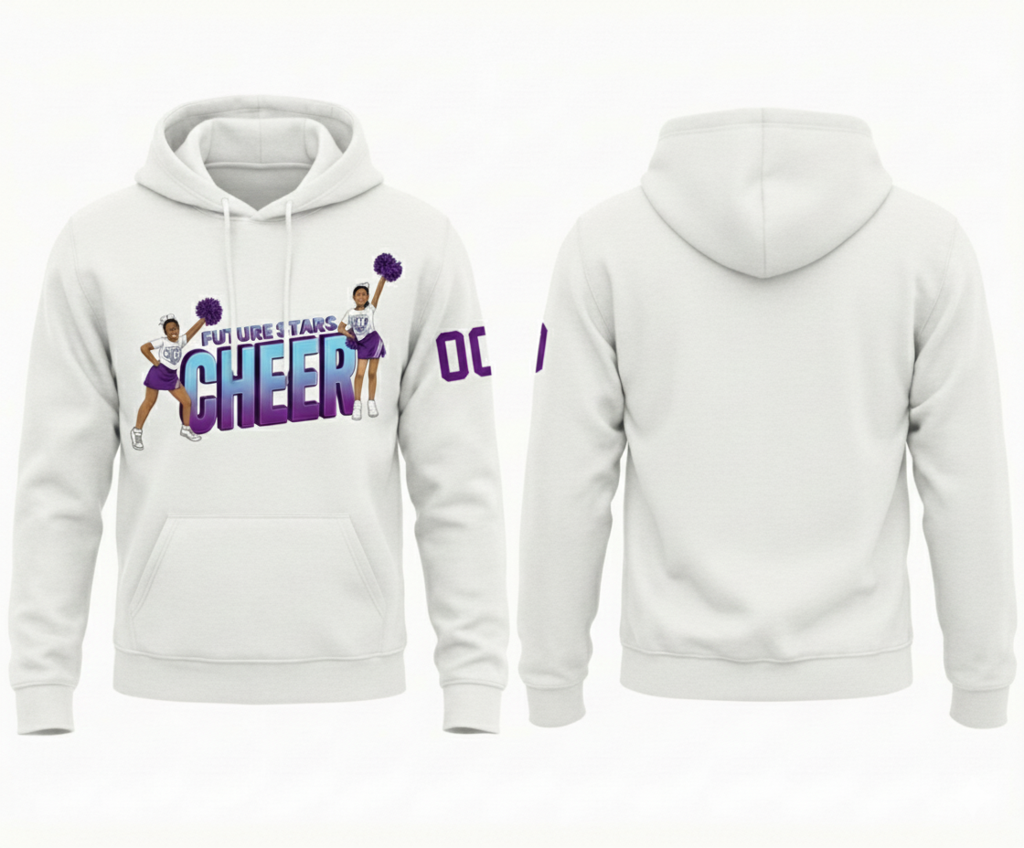 Custom Future Stars Cheer Hoodie